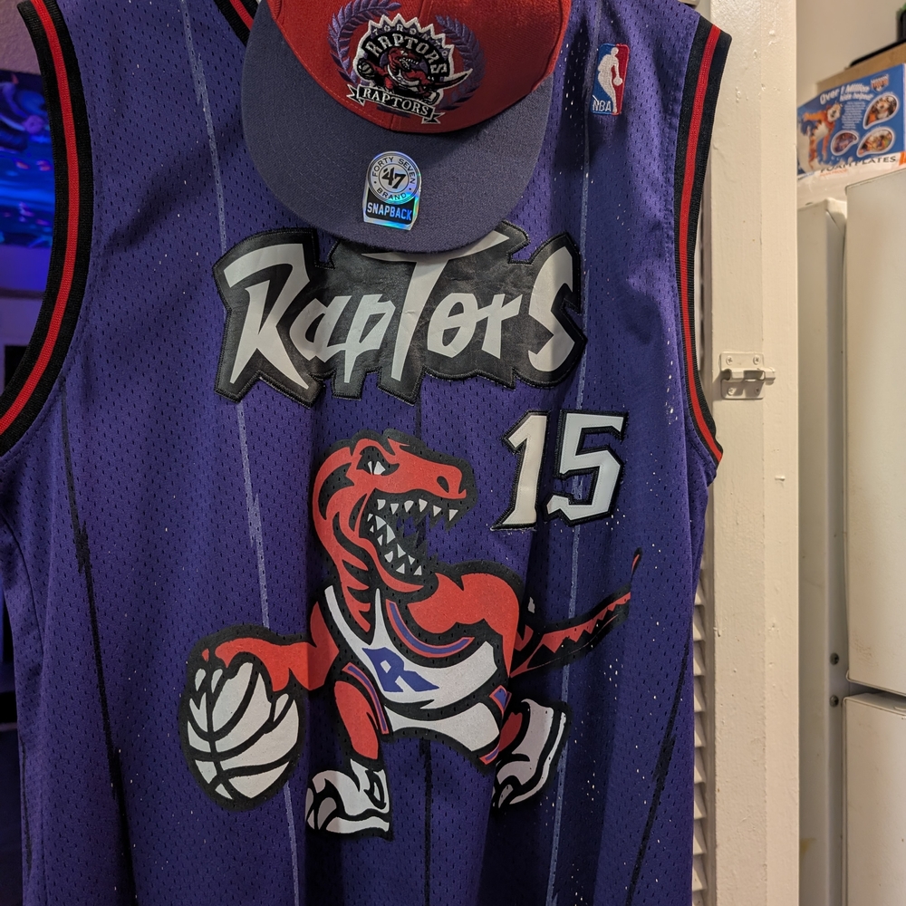 Vince Carter Raptors Purple Jersey